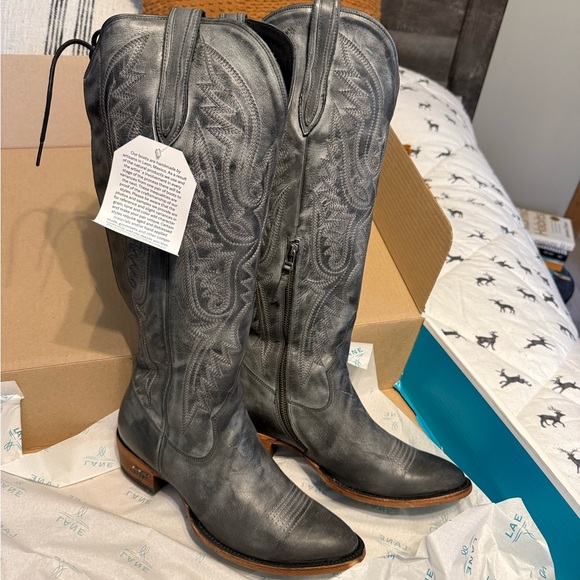 Lane boots Shoes - Lane Monica Knee High Corset Boots